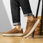 Кроссовки Desert Ram Skateboarding Shoes Men Low-top, коричневый - фото 15