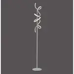 Торшер LED CURLS LED-панель 1 шт. Теплый белый Just Light, серебристый - фото 3