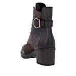 Ботильоны на шнуровке REMONTE D2A77, Dark brown - фото 5