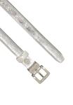 Ремень Kazar, серебряный - фото 4