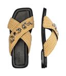 Тапочки Inuikii, желтый - фото 4