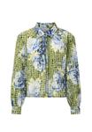 Блуза Rich & Royal Button-down blouse, Urban Lime/Light Green - фото 5
