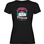 Футболка с коротким рукавом Kruskis Camping Princess, черный - фото