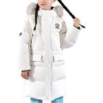 Детская утепленная куртка MLB, белый - фото 4