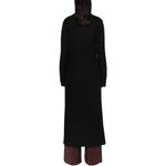 Вязаное макси-платье JIL SANDER, черное - фото 4