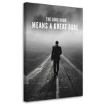 Картина арт-принт KUNSTLOFT Long Road, серый - фото