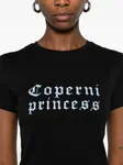 Футболка с принтом-надписью COPERNI, черный - фото 5