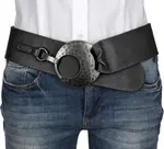 Синтетический ремень Heine, черный - фото