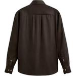 Футболка мужская коричневая ZARA - фото 3