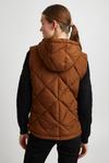 Утепленный жилет Oxmo, коричневый - фото 3