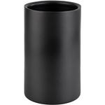 Двухстенный охладитель для вина и шампанского , из нержавеющей стали, высота 20 см Aps, черный - фото 2