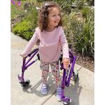 Адаптивное двухслойное боди Jumping Beans для девочек и малышей Jumping Beans Jumping Beans, синий - фото 3