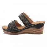 Сланцы на танкетке Marghera Patrizia, black - фото 3