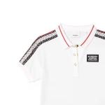 Детское платье Burberry Kids, цвет White - фото 2