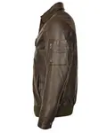 Кожаная куртка JCC "31018159", коричневый - фото 8