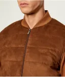 Куртка-Бомбер стандартного кроя Hechter Paris, коричневый - фото 4