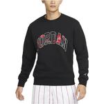 Свитер логотип свитер Air Jordan, черный - фото 3