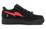 Обувь для скейтбординга Nike Air Force 1 унисекс, Black/Red - фото 6