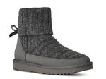 Ботинки UGG Classic Mini Cabelle Knit Bootie, серый - фото