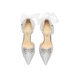 Ainer-cat Ainer cat Slim Heel High Heels Women's Silver - фото 6