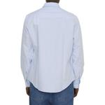 Рубашка Ami Paris с вышитым логотипом и пуговицами AMIPARIS, синий - фото 7