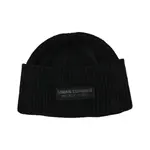 Шерстяная шапка Armani Exchange, черный - фото