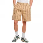 Шорты Urban Classics Printed Pinstripe, бежевый - фото