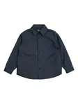 Куртка-рубашка на пуговицах FENDI KIDS, синий - фото