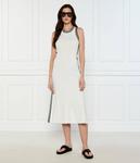 Кожаные пляжные тапочки Patrizia Pepe, черный - фото 2