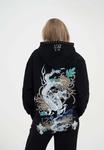 Худи Ed Hardy STUDDED FLORAL DRAGON, Black - фото 7