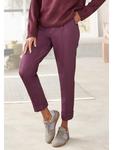 брюки 7/8 бордового цвета LASCANA - фото 2