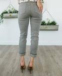 Джинсы Amy Crop Straight Leg в цвете Moss KUT FROM THE KLOTH - фото 2