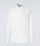 Хлопковая рубашка André Loro Piana, Optical White - фото