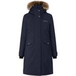 Coat Erika WNS Parka 3 Didriksons, синий - фото