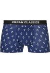 Боксеры Urban Classics Boxershorts, цвет anchor aop+blk+blk+cha+cha - фото 2