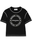 Футболка с логотипом Sonia Rykiel, черный - фото