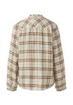 Блуза s.Oliver Button-down blouse, Creme/Yellow - фото 6