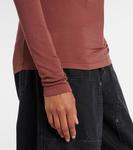 Топ из джерси с драпировкой Marant Etoile, Burnt Henna - фото 5