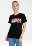 Футболка Easyfit из комиксов Marvel - Логотип Marvel LOGOSHIRT, черный - фото 2