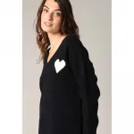 Платье Deeluxe Kissy long sleeve short, черный - фото 3