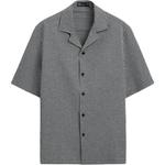 Футболка мужская черно-белая ZARA - фото