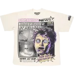 Футболка Hellstar Breaking News 'White', белый - фото