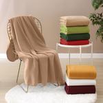 Флисовое одеяло wometo, 130x160 см, бежевый - фото 2