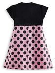 Denokids Платье в черно-розовом цвете - фото 4