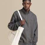 Сумка canvas tote bag Asphaltgold, бежевый - фото