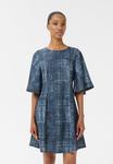 Платье Gestuz Day dress, Dark Denim Structure/Blue Denim - фото