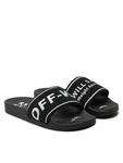 Мюли OMIC001S22MAT0031001 Off-White, черный - фото 2