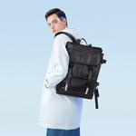 Рюкзак из ткани Tubas Мужской Черный GOLF, Экрю и Черный - фото 6