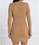 Платье Elisabetta Franchi, кэмел - фото 4