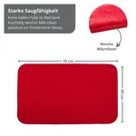 Коврик для ванной Sleepling, красный - фото 2